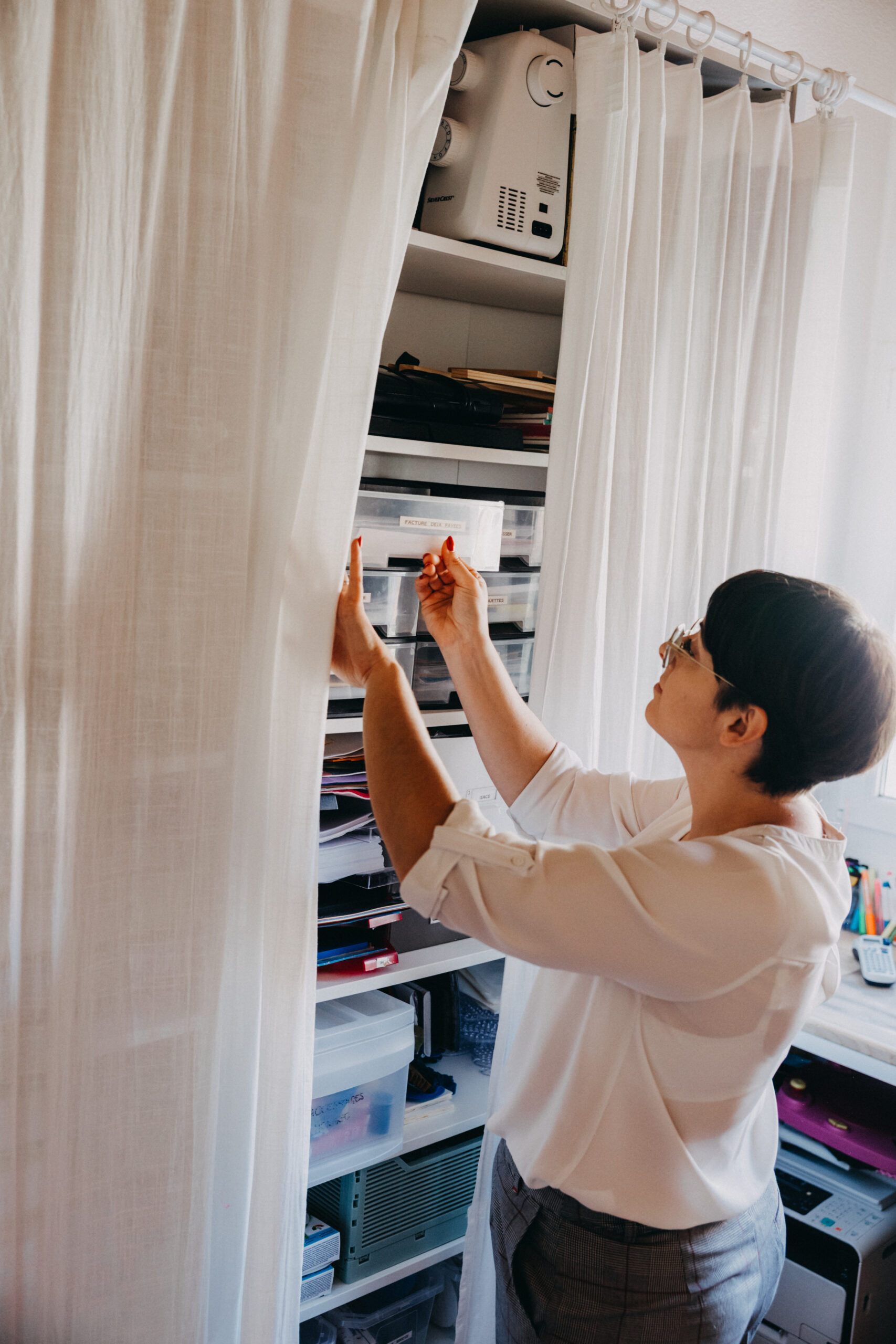 organisation adatpée , solutions de rangement